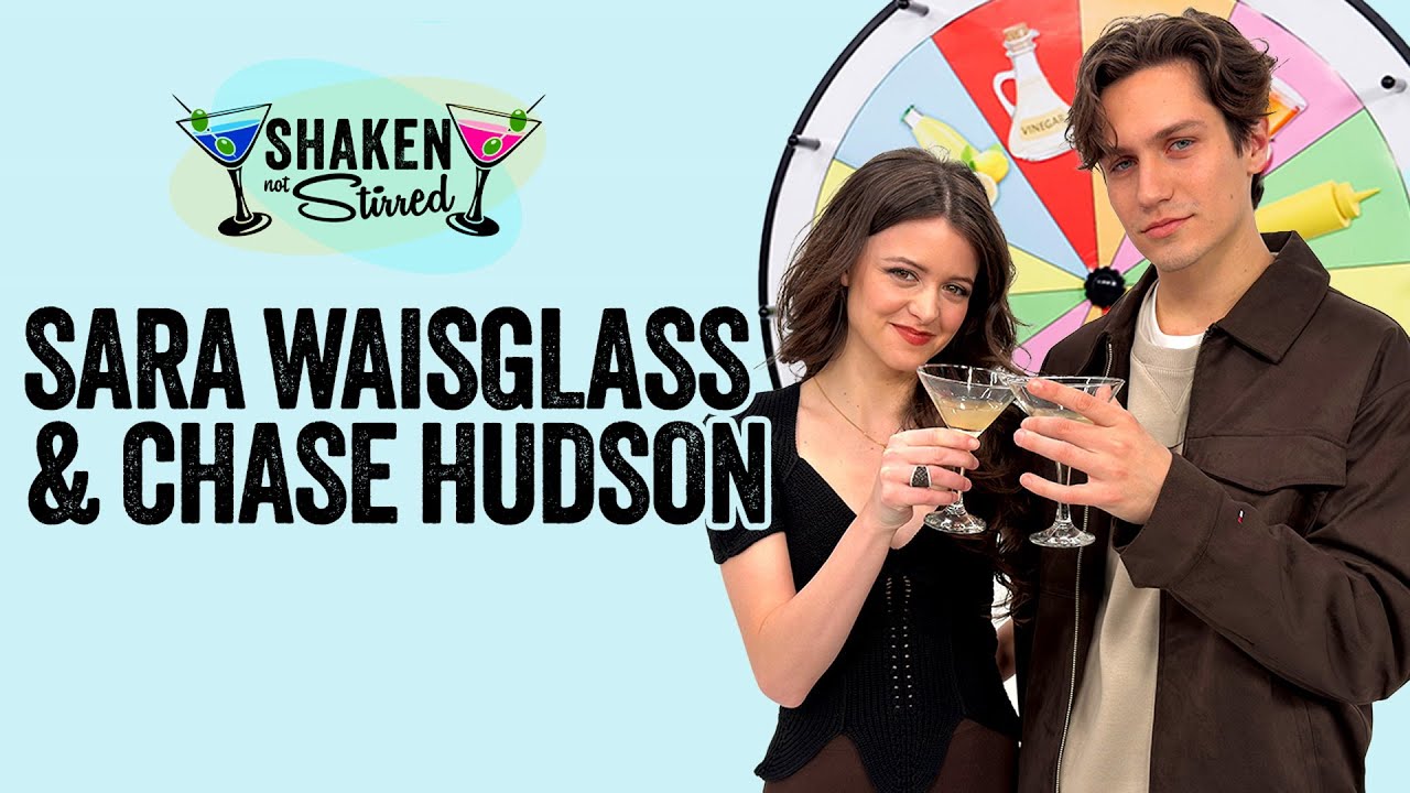 Sara Waisglass & Huddy get quizzed on new Tubi movie, 'Ginny & Georgia,' TikTok | Shaken Not Stirred