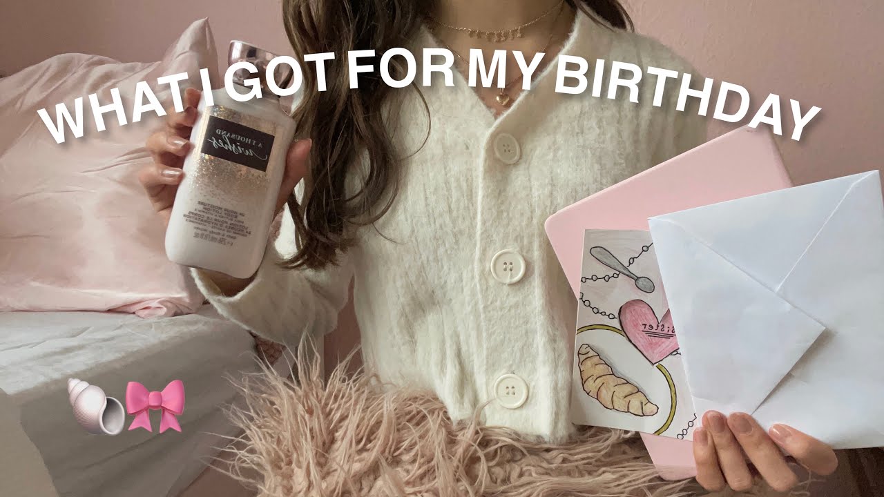 WHAT I GOT FOR MY BIRTHDAY 2023! girly & coquette