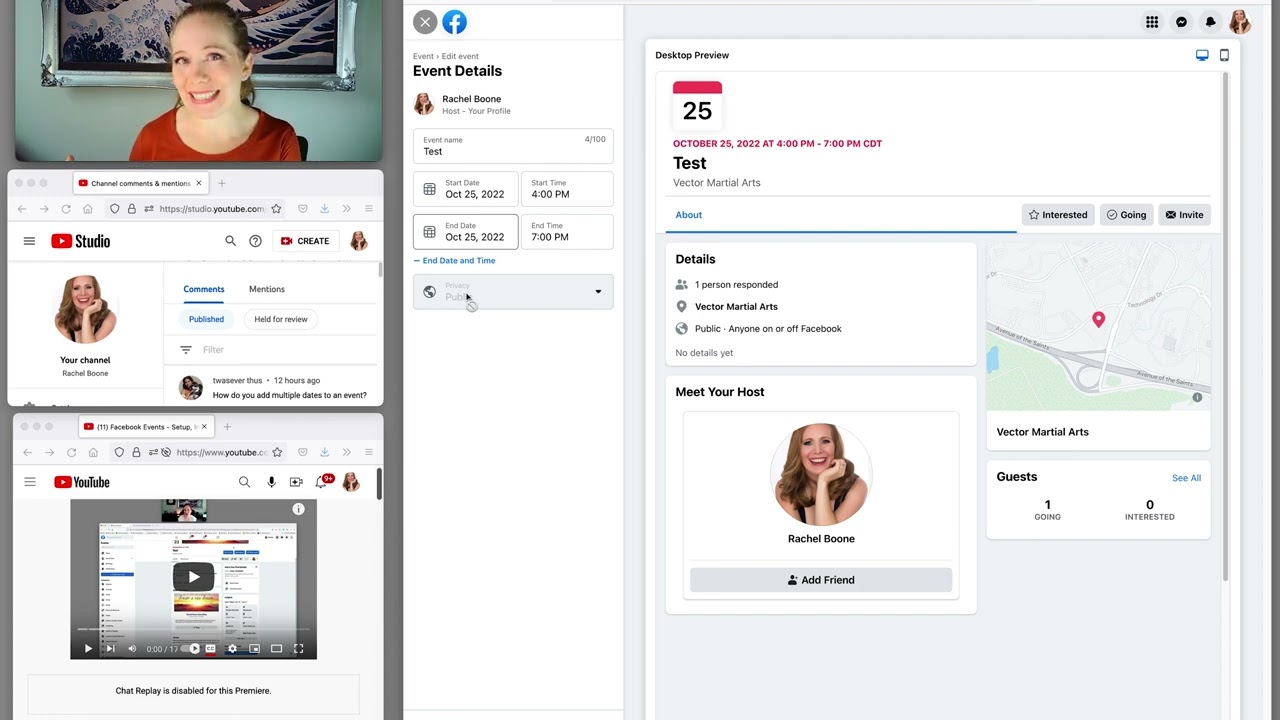 How to Add Multiple Dates a Facebook Event