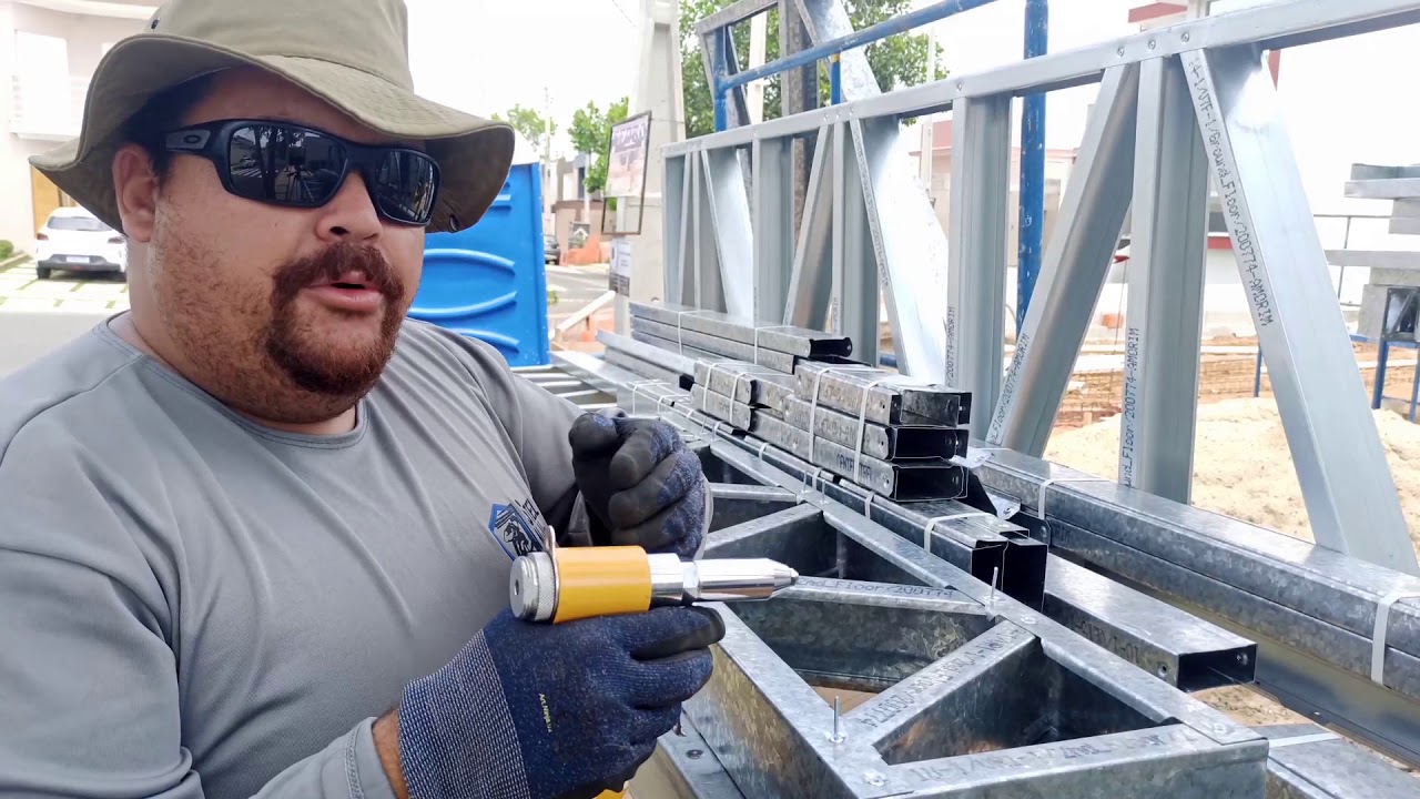 #014 A montagem que você espera ver steel frame