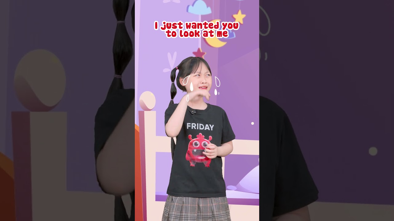 English animation: Mimi is jealous of the baby - Mom won't look at me! #short #kids