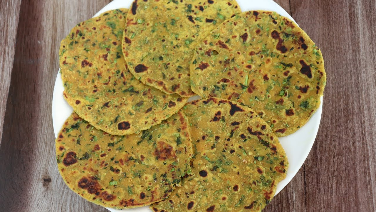 Thepla Recipe in Hindi |  Coriander Thepla | Geeta Cooking World