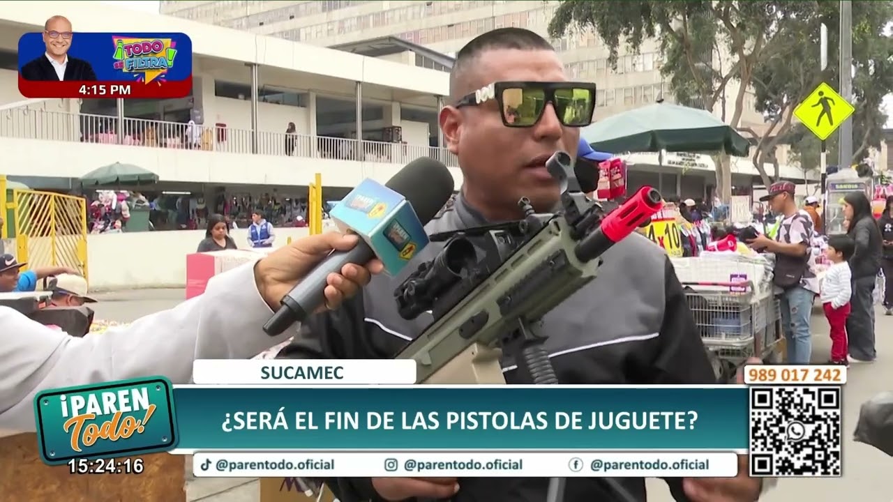 &iquest;Sucamec proh&iacute;be venta de armas de juguete?