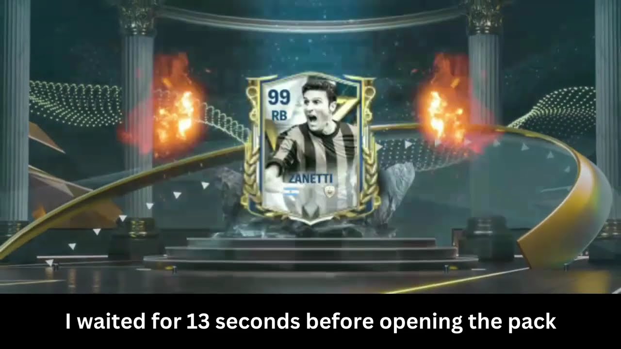 Hall of legends event FIFA mobile | FC Mobile gameplay | FC Mobile pack opening | ZANETTI