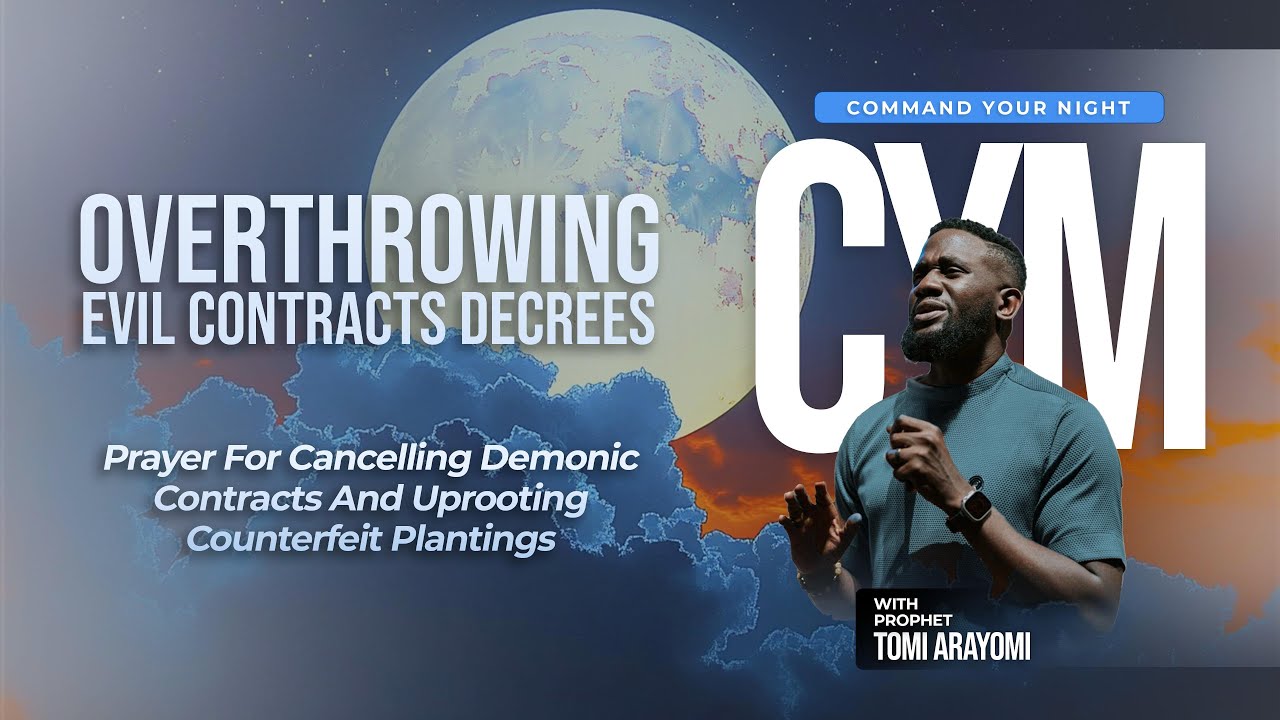 Prayer For Canceling Demonic Contracts & Uprooting Counterfeit  | COMMAND YOUR NIGHT | Sept 9, 2025