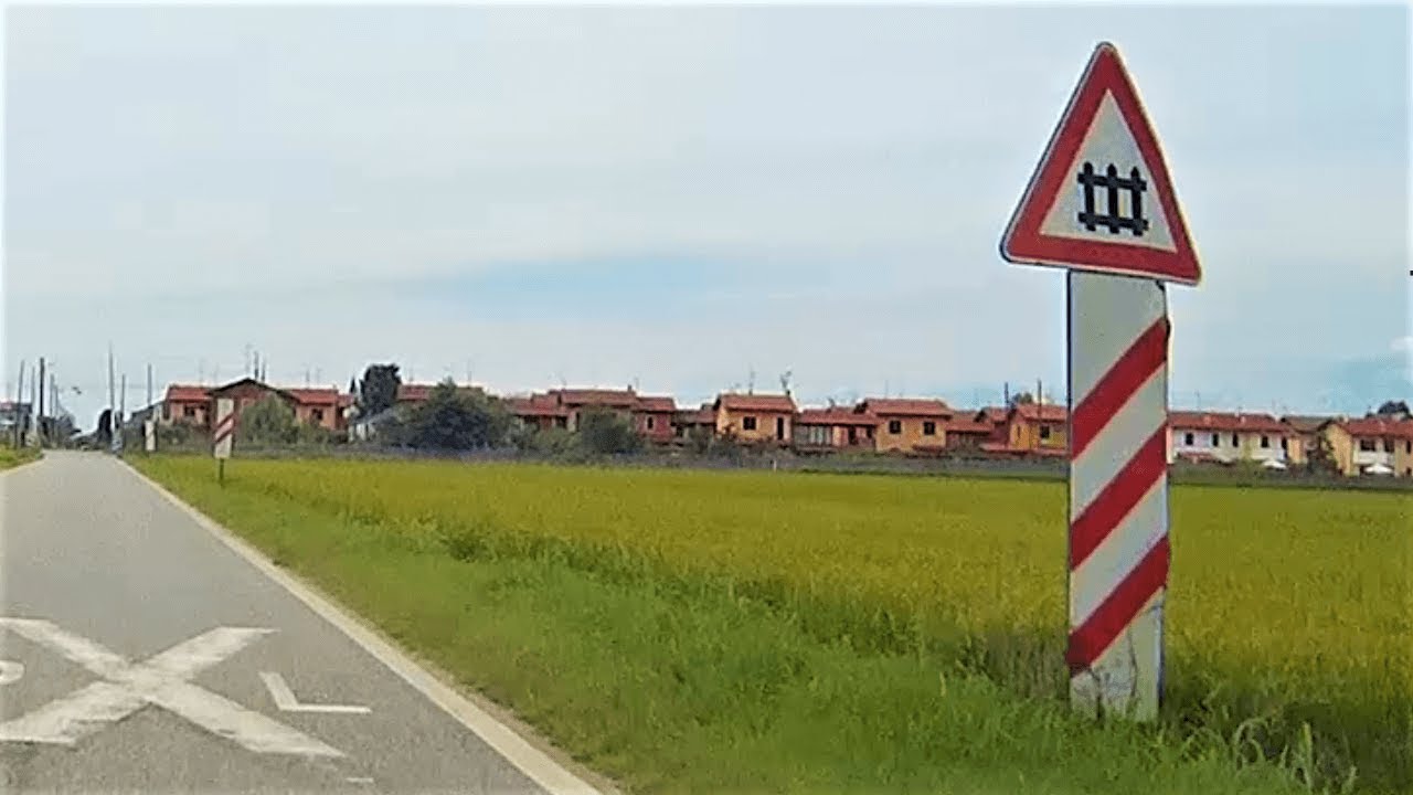 Passaggio a livello Garbagna Novarese (NO) Via Marconi # railroad crossing