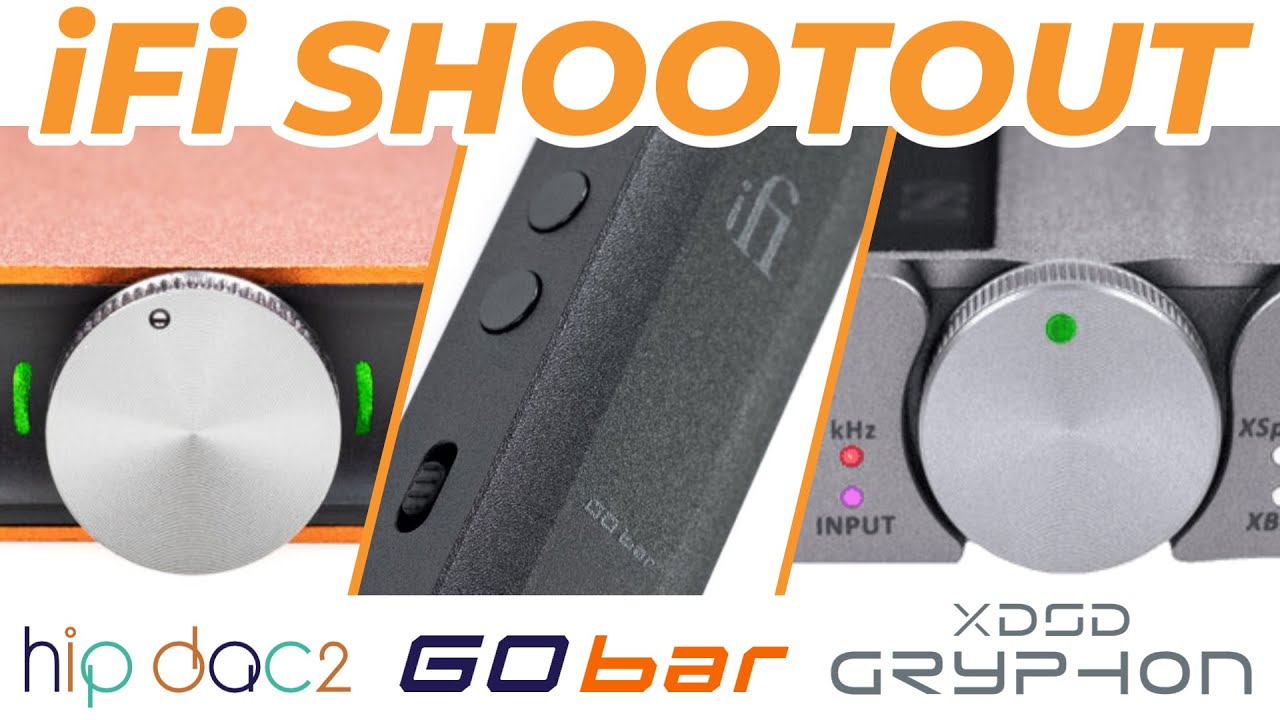 Review & Comparison Best Portable USB DAC - iFi Hip Dac 2 vs Go Bar vs xDSD Gryphon