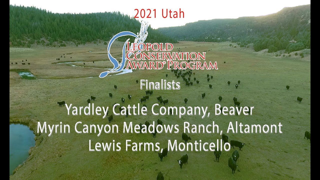 UT 2021 Leopold Conservation Award Finalists