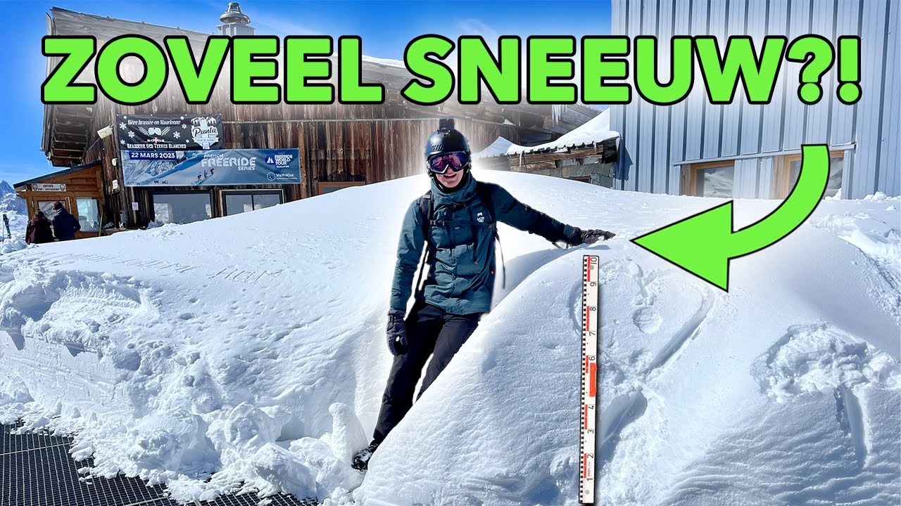 Hier was 1,5 Meter Sneeuw Gevallen! | Wintersport Vlog #7