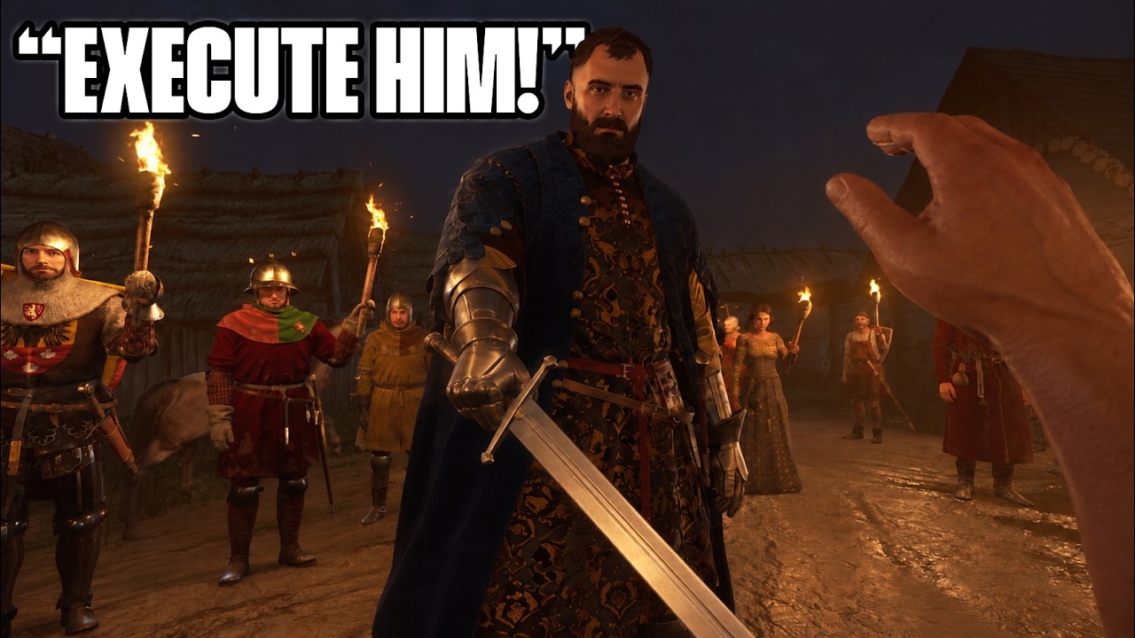 Троллинг в Kingdom Come: Deliverance RP привел к моей КАЗНИ...