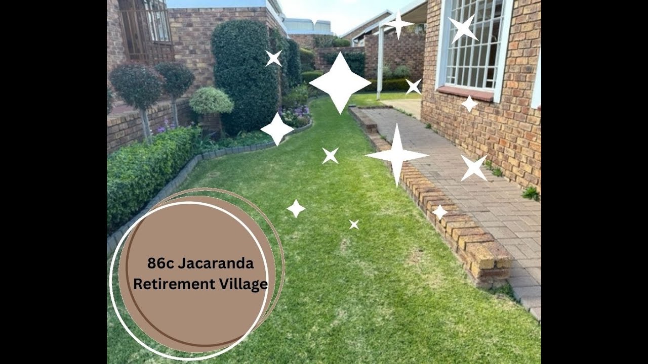 86C Jacaranda Retirement Village now selling as Sectional Title: R2 040 000. 2 Bed, 2 Bath, Study.