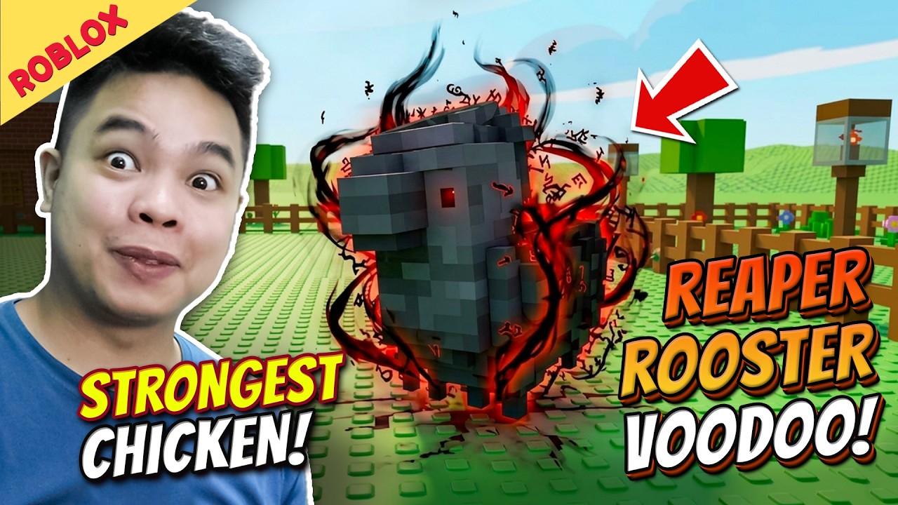 Paano Kunin Reaper Rooster + Voodoo - GROW A CHICKEN FIGHTER ROBLOX
