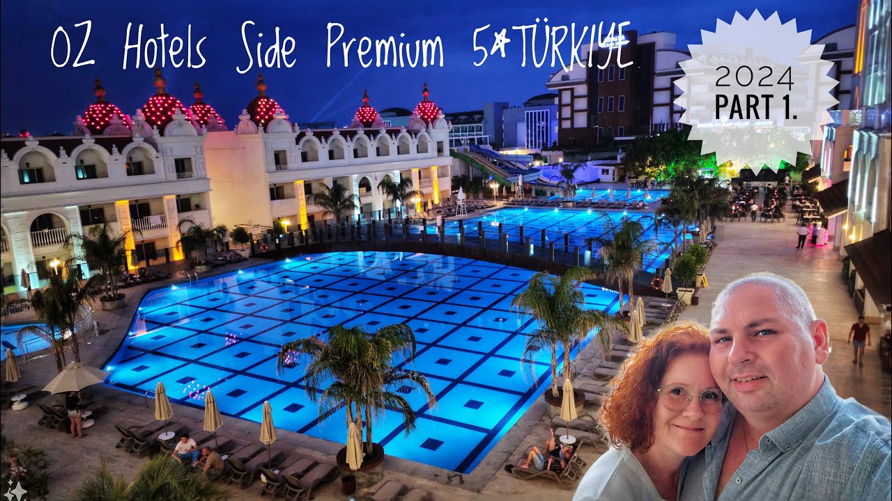 🇹🇷OZ Hotels Side Premium 5*❤️TÜRKIYE❤️Antalya❤️Evrenseki-Full Hotel Tour, Part 1.(Inside/Outside)😉