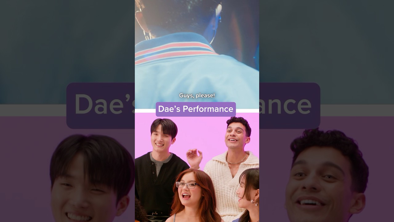 the xo, kitty cast reacts to dae's big performance #XOKitty