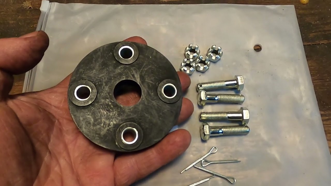 1959 Mercedes Benz 220S W180 Ponton Sedan Replacing the Steering Flex Disc