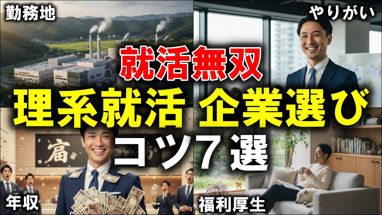 【知らないのマジ？】大手メーカー勤務が理系就活における就活軸7選を解説