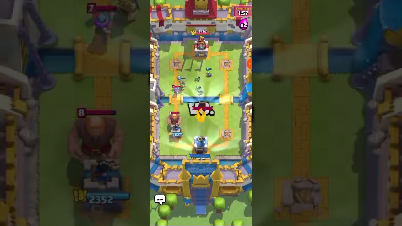 JUGANDO CLASH ROYALE  