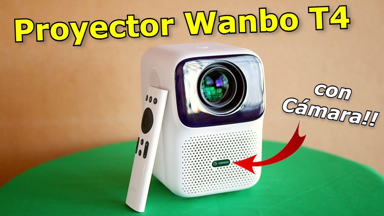 Proyector Wanbo T4!! ...Nunca pensé probarlo a 200 pulgadas 👀