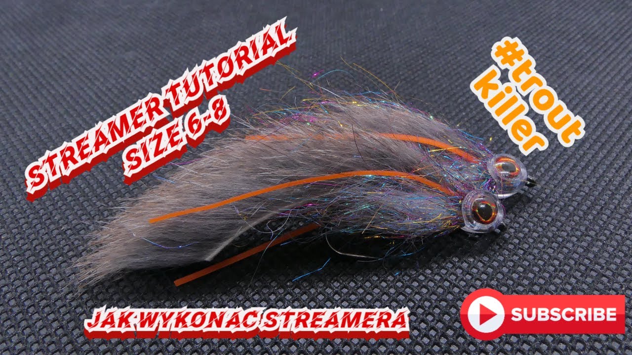 Fly Tying Tutorial   Streamer Jak wykonać streamera