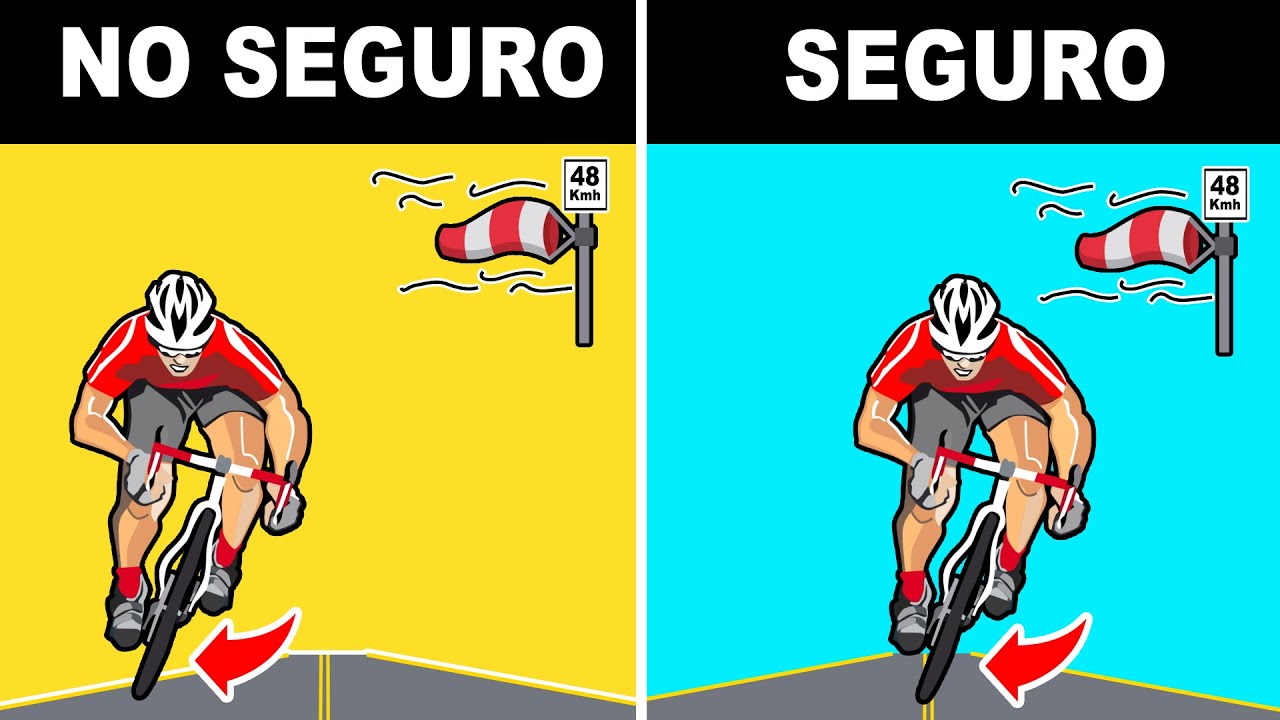 💨TRUCOS PARA PEDALEAR CON FUERTES VIENTOS🚲 SALUD CICLISTA