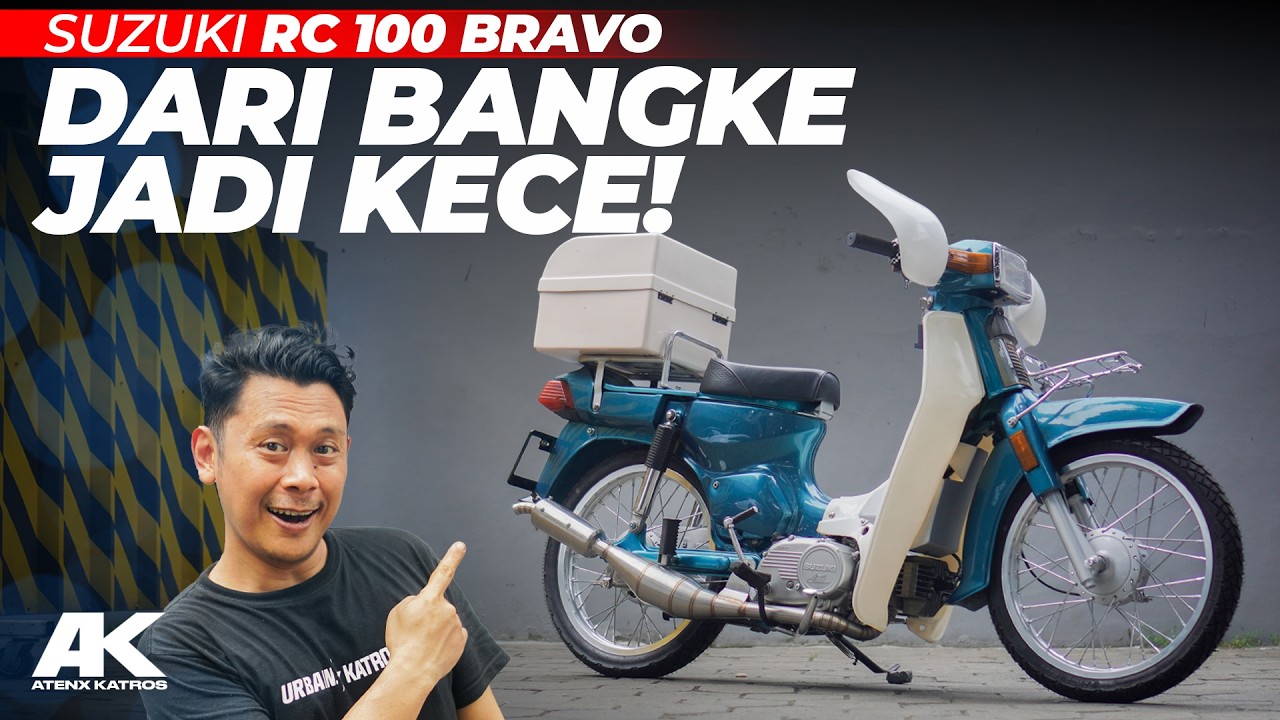 HARTA KARUN PART 3 !! Restorasi Modifikasi 2 Tak Suzuki Bravo #AtenxKatros