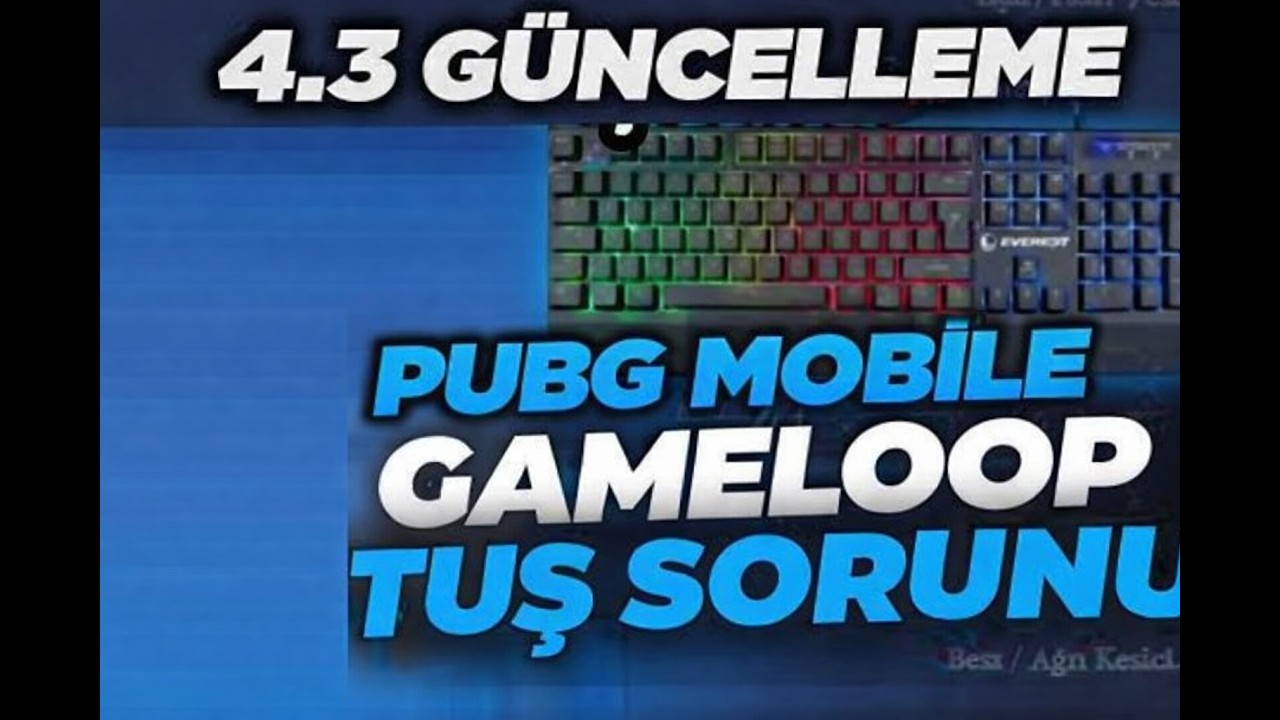 PubgMobile emülatör tuş sorunu 4.3 güncelleme #pubgmobile #gaming #cankixxl
