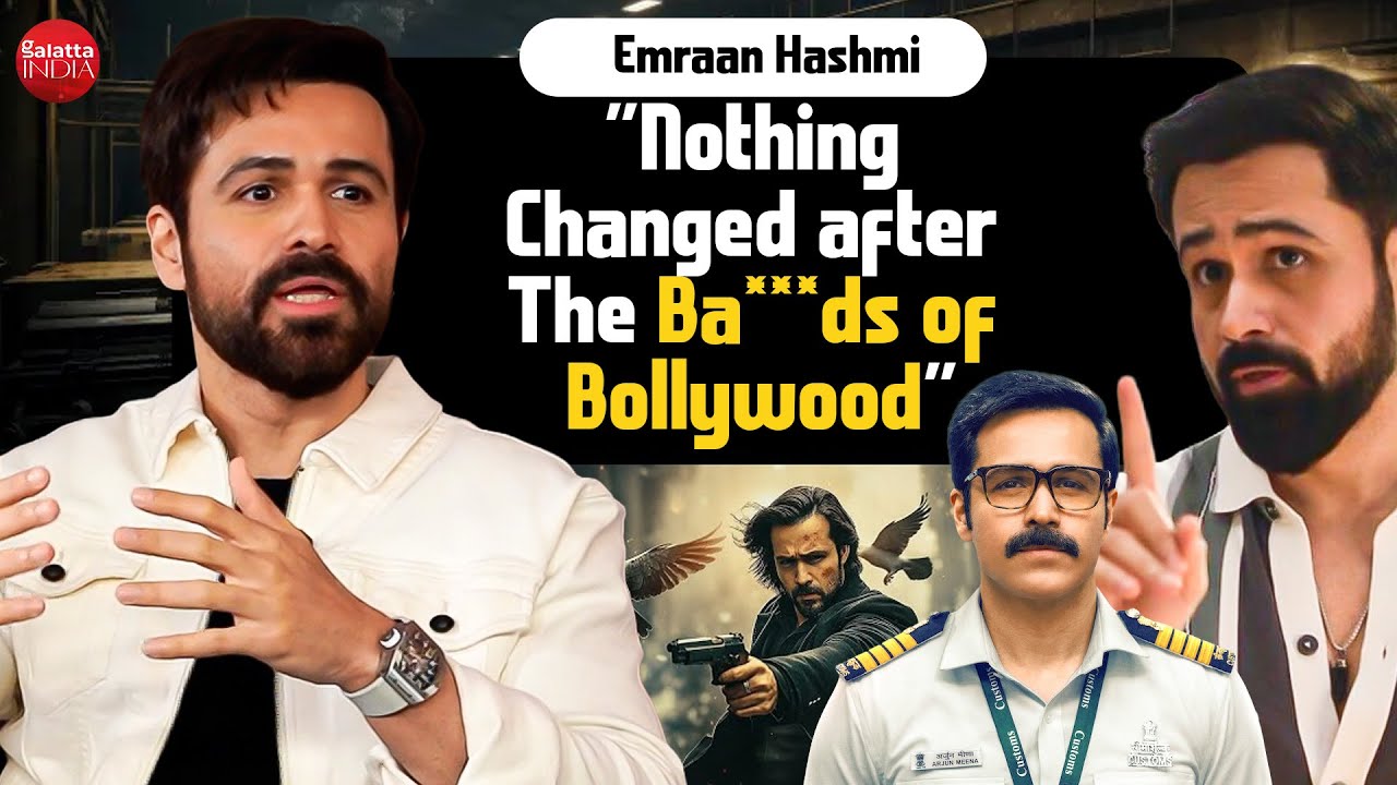 Emraan Hashmi & Neeraj Pandey on Netflix's Taskaree, The Bads of Bollywood, Aryan Khan, & Awarapan 2