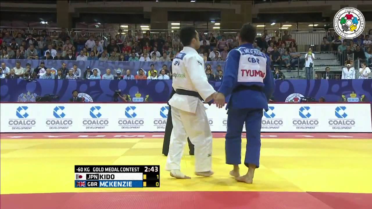 Shinji Kido vs Ashley Mckenzie Grand-Slam Tyumen 2015
