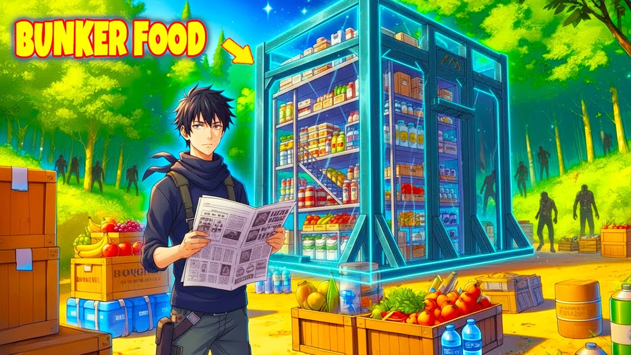 He STOCKPILED Meat from 100 Cows Before ZOMBIE APOCALYPSE! - Apocalypse Manhwa
