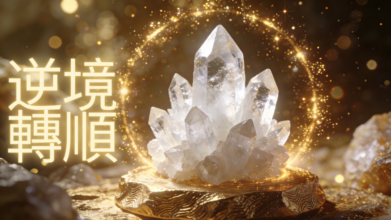當白水晶化為你的能量守護使者，這首金錢顯化音樂💰便是連結宇宙豐盛的密鑰。它幫你撕裂逆境迷霧，驅散纏身黴運，錨定全新方向；重新召喚積極能量回流；讓每一次逆境都翻轉成順境的跳板，引好運奔湧，迎財富降臨。