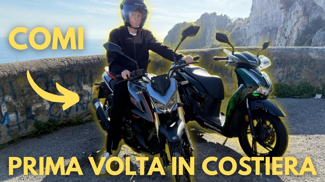 PORTIAMO COMI SUL PASSO per la prima volta -sh125 + srk125-