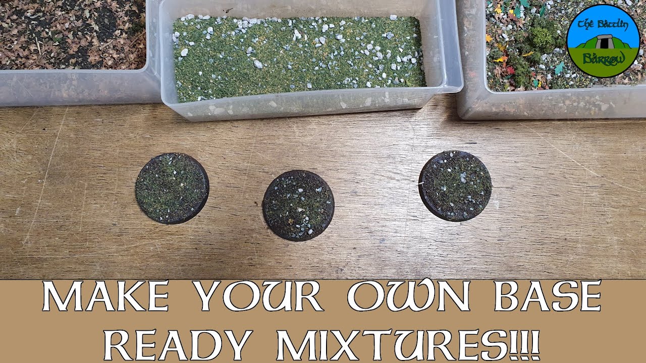 How to make your own cheap and easy Base Ready mixtures