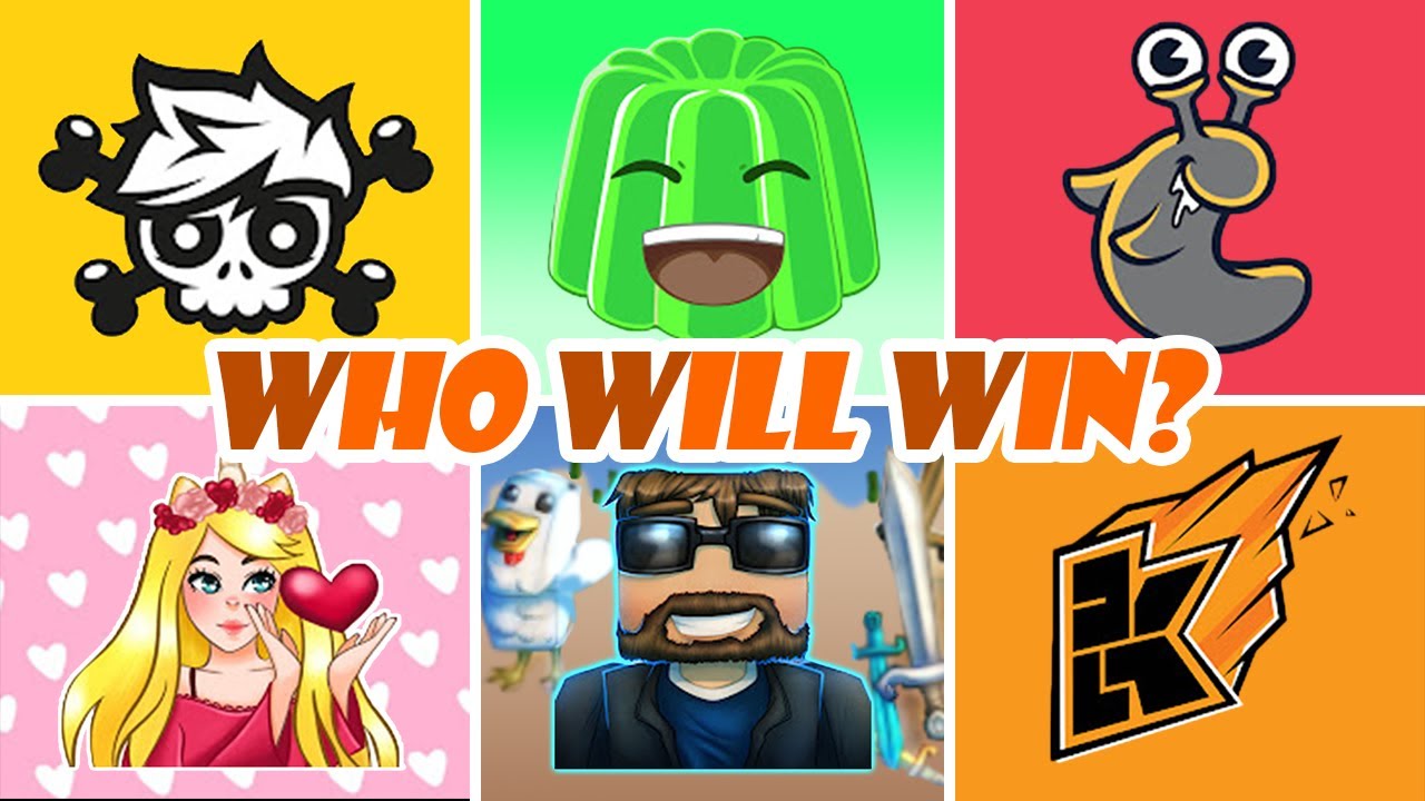 Jelly Vs Slogo Vs SSundee Vs Kwebbelkop Vs iamSanna Vs Crainer