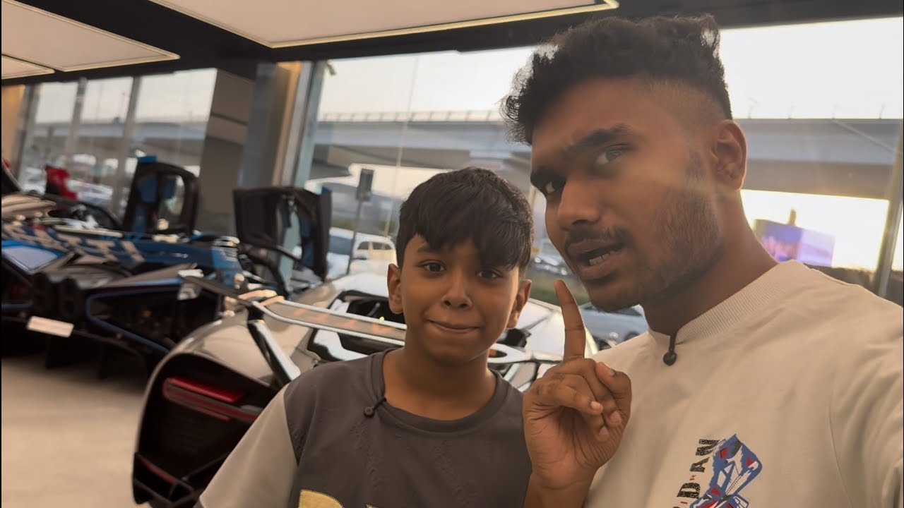 I TOOK MY LITTLE BROTHER TO BUGATTI SHOWROOM | 100 കോടിയുടെ BUGATTI!