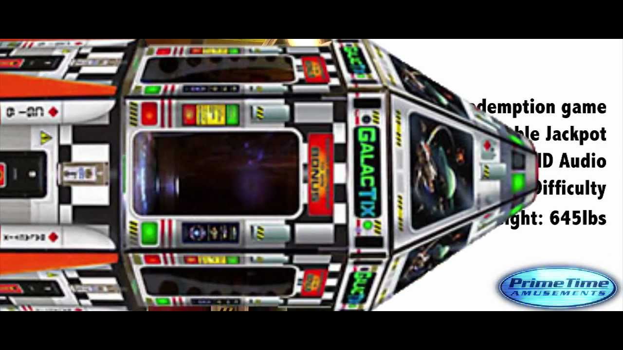 Galactix - Redemption Arcade Game - PrimeTime Amusements