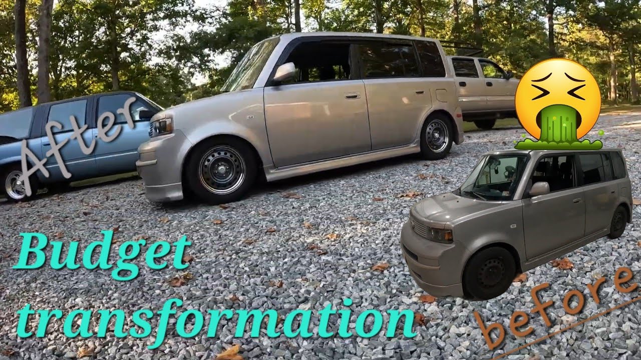Бюджетная трансформация Scion XB, койловеры и модификации колес