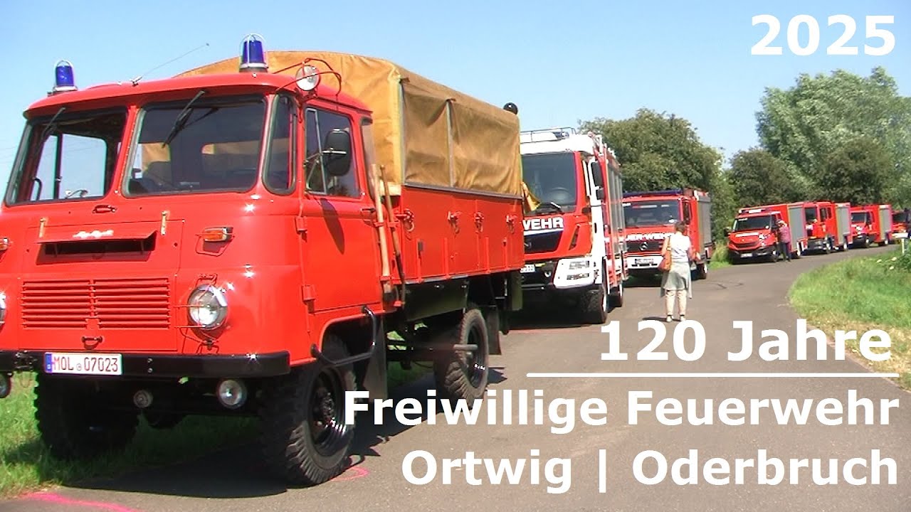 120 Jahre Freiwillige Feuerwehr Ortwig 2025