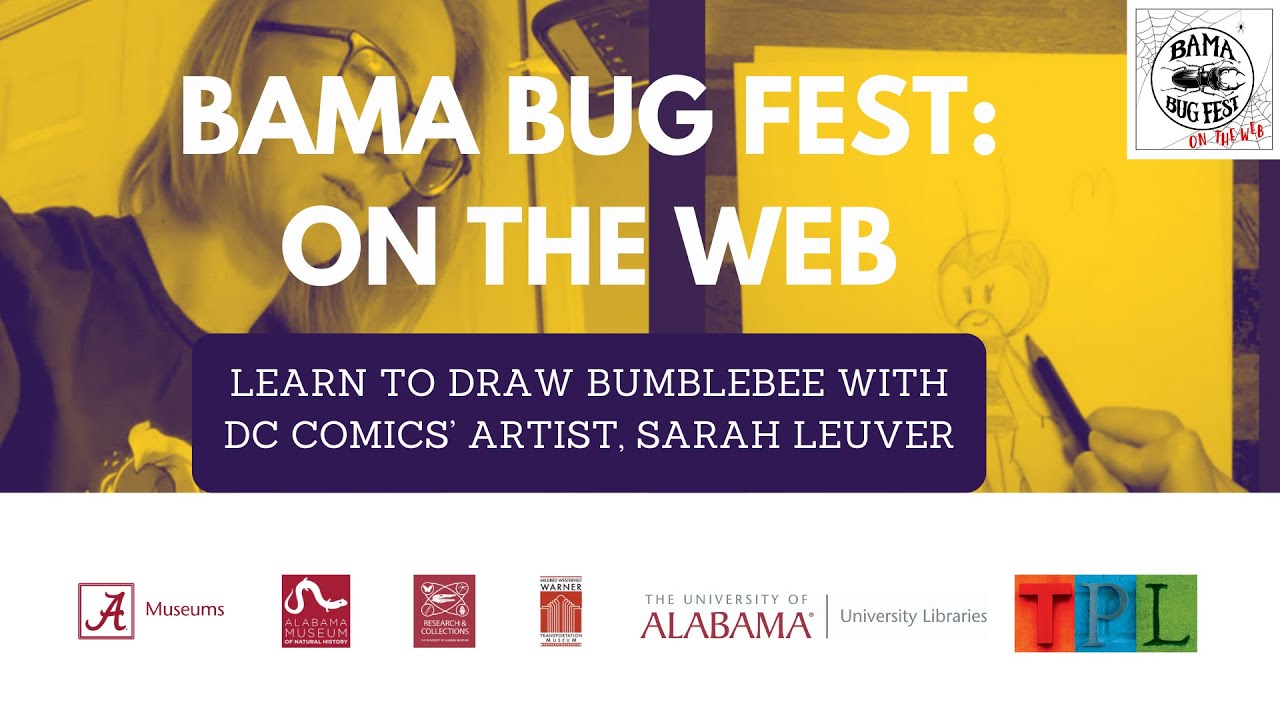 Bama Bug Fest: On the Web - Learn to Draw Bumblebee with DC Comics&rsquo; Artist, Sarah Leuver