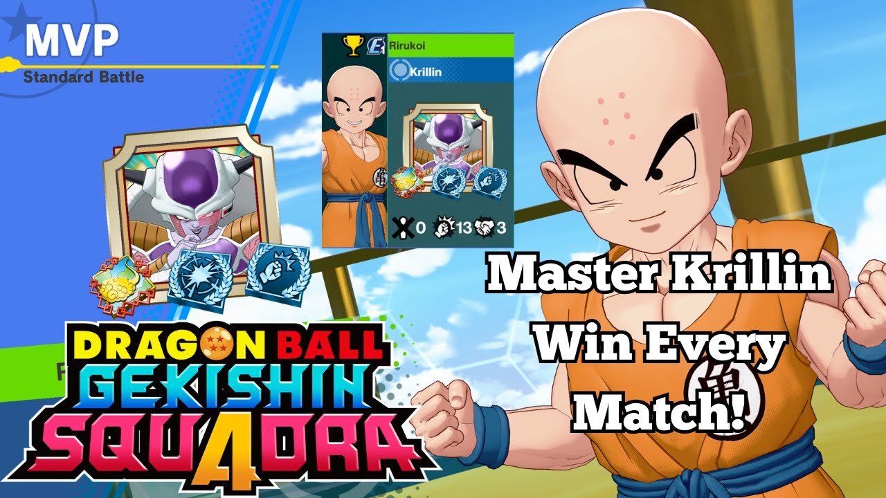 Руководство по сборке и стратегии мастера Криллина! | DRAGON BALL GEKISHIN SQUADRA