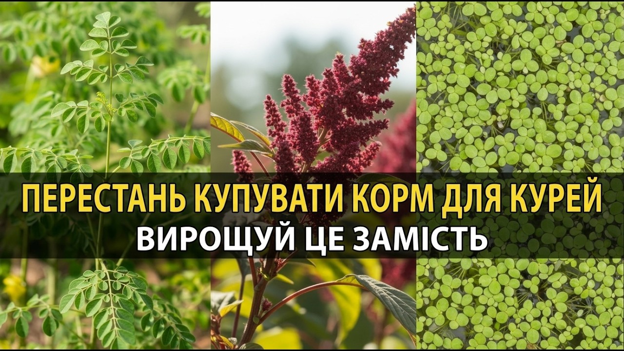 Ці 7 Рослин Повністю Замінюють Корм Для Курей! Посадіть Один Раз — Годуйте Назавжди!