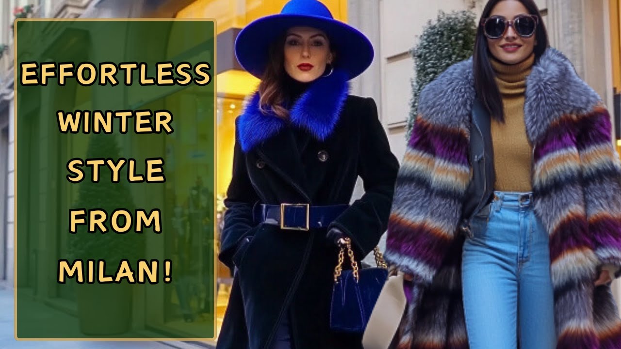 Уличная мода в Милане в декабре 2024 года: идеи итальянских нарядов для зимы