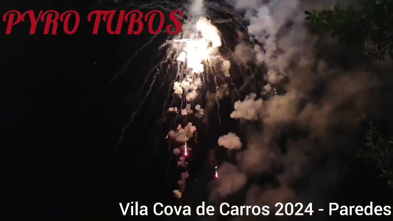 Final missa Vila Cova De Carros 2024_Paredes - Pirotécnia António Vieira & Filhos, Lda Nuno Vieira