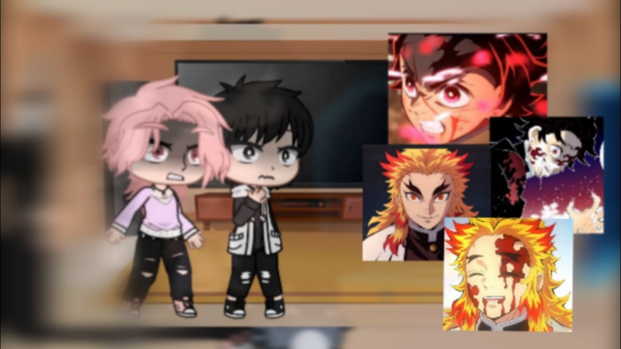 jinx react tô kim Dan as tanjiro mais y/n as Rengoku