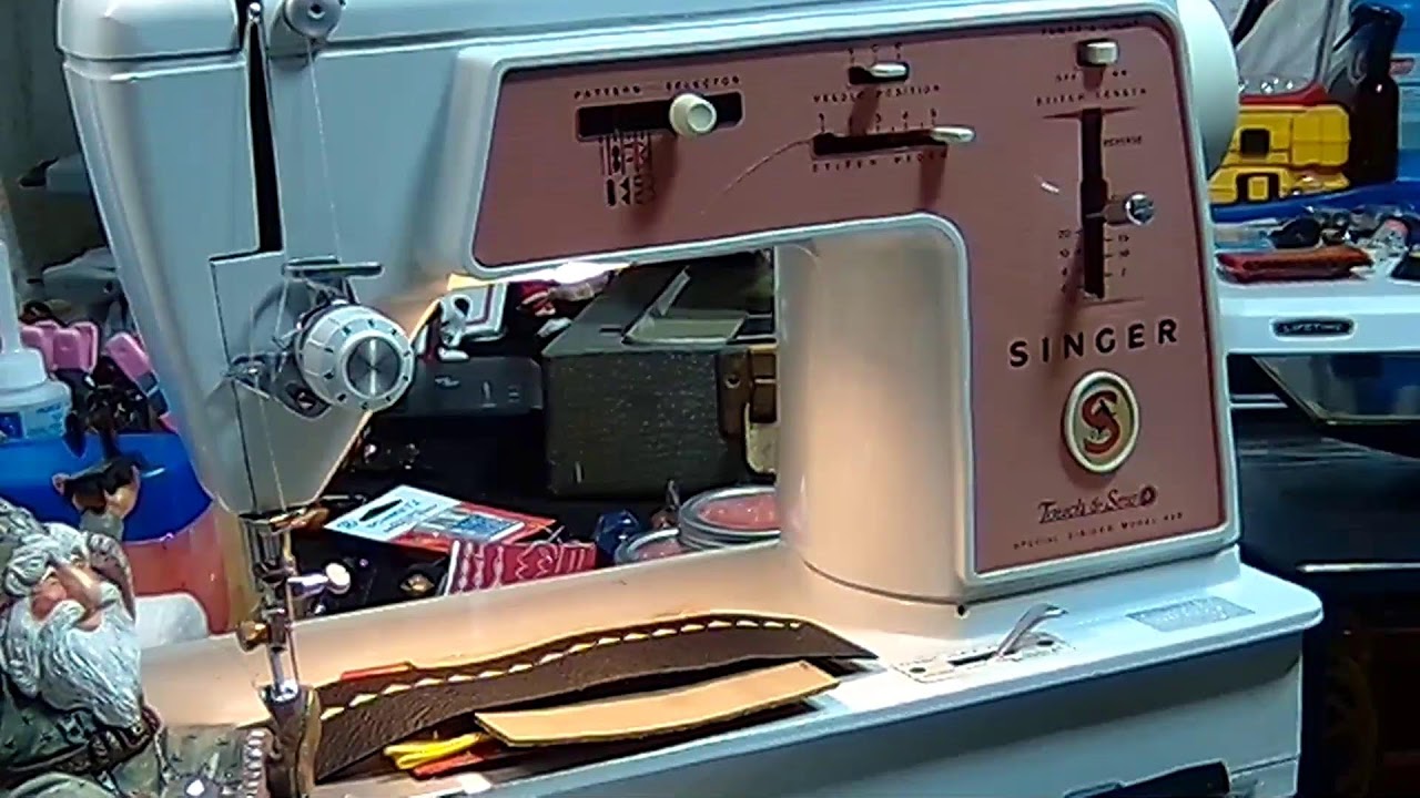 Grandfather's SPECIAL GIFT...Gloria Celebrates her 1968 Singer Model 626 