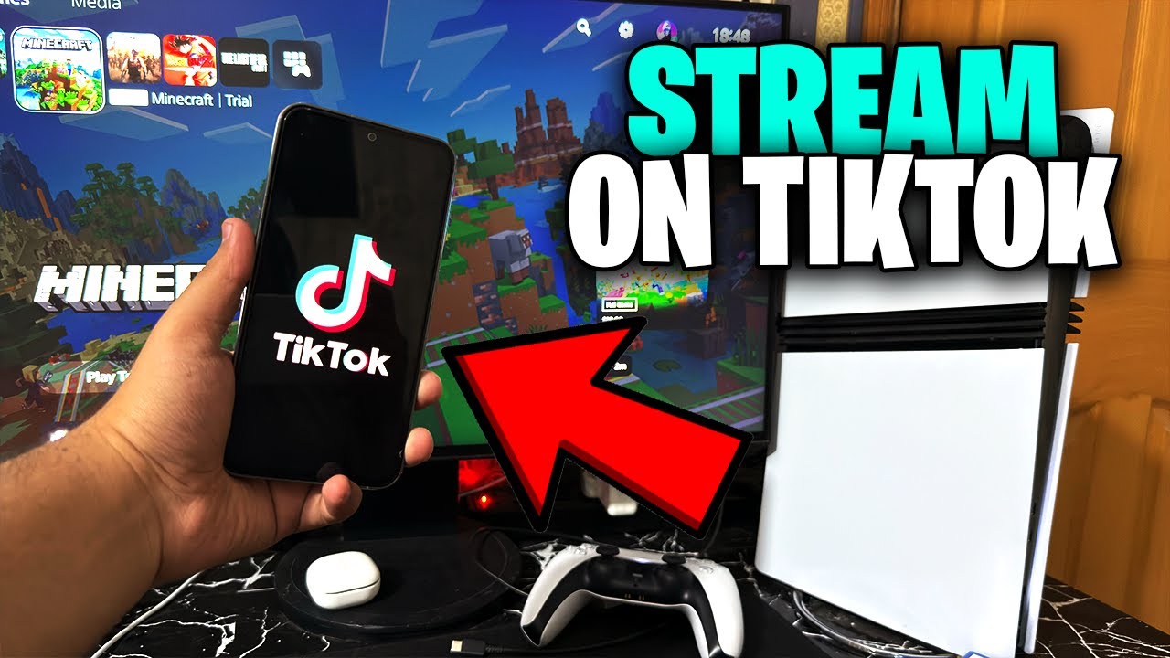 How To Stream Your PS5 On TikTok - Step By Step