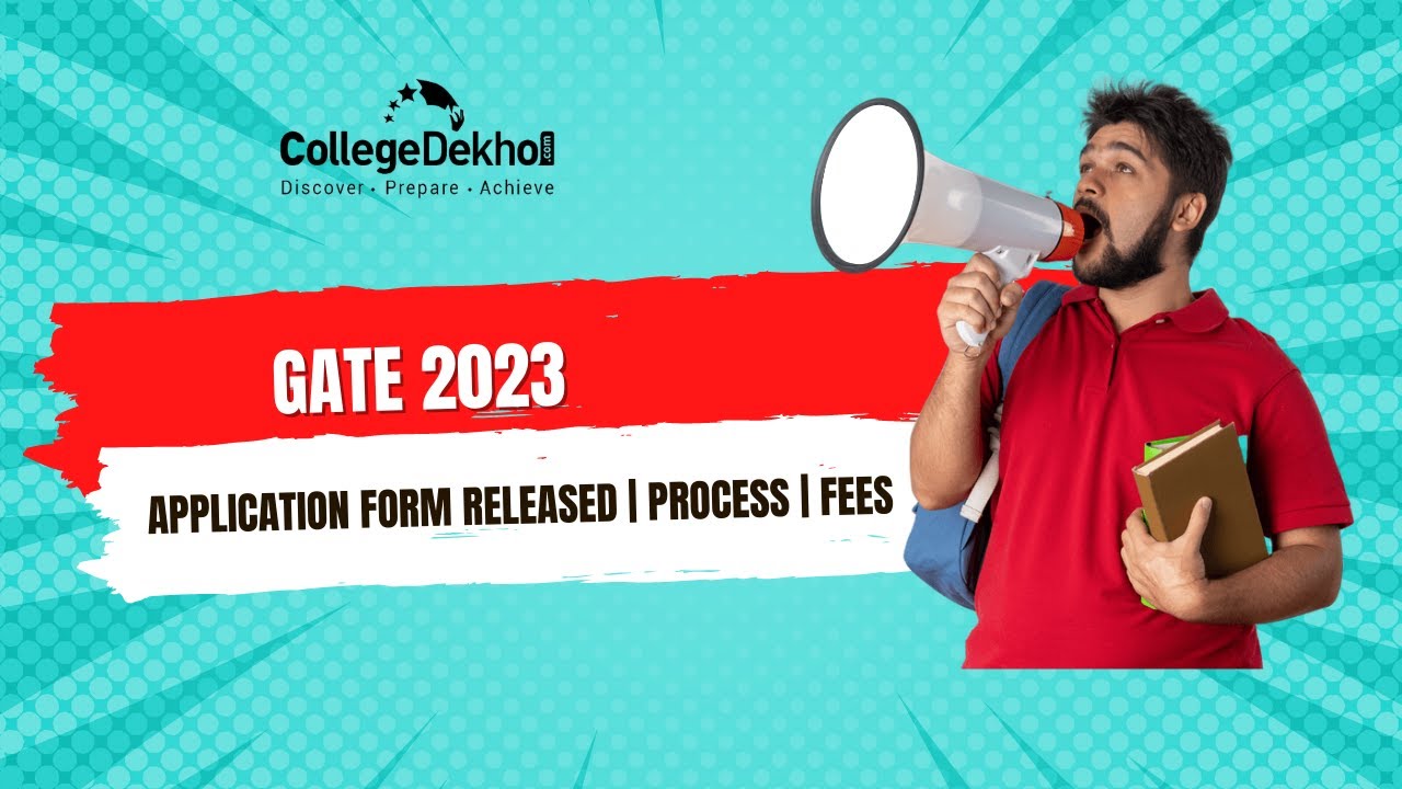 GATE 2023 Application Form Released | Process | Fees #gate2023