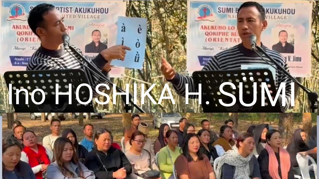 Akukuho lo eno lüthü küxü lo Sütsà meküa | Orientation programme SBA Naga United Village 