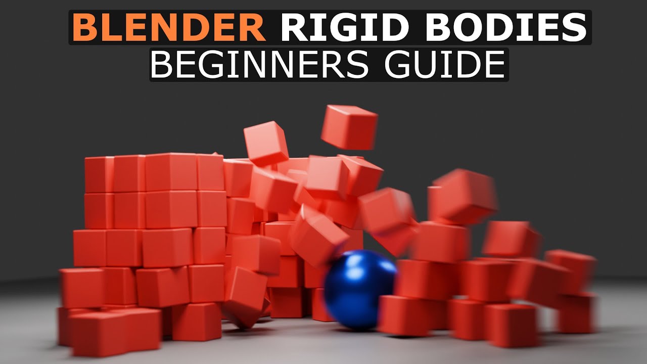 Физика твёрдого тела для начинающих | Blender 4.3