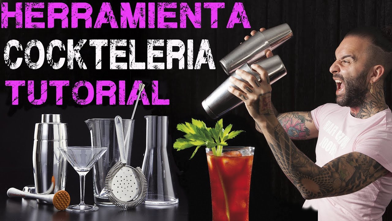 🥄 UTENSILIOS PARA BARTENDER / HERRAMIENTA COCKTELERIA BASICA 🥄