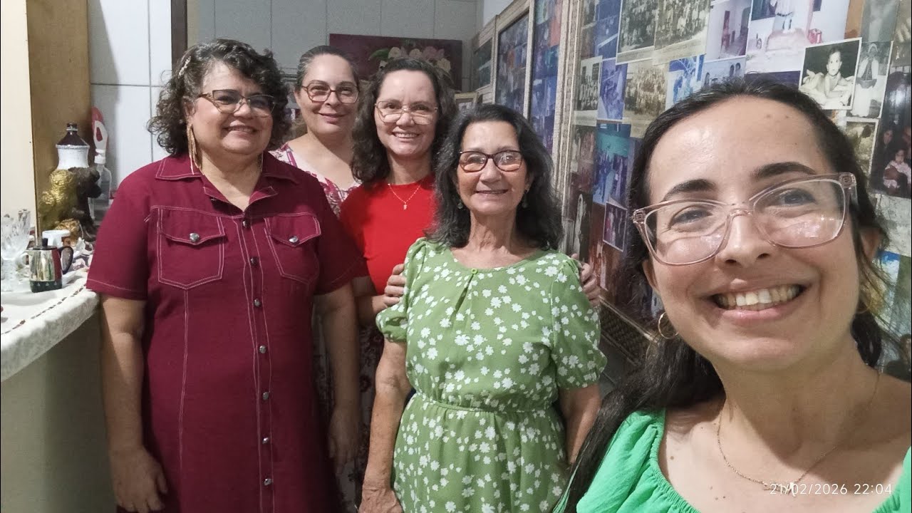 Culto especial de Niver da Zilda, - Estudo com Ana Temporim